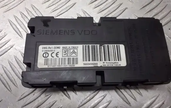 Citroen C5 Tire pressure control unit 9660499380