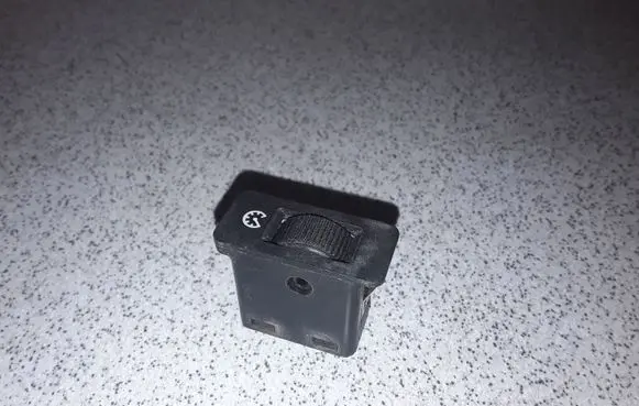 Panel lighting control switch