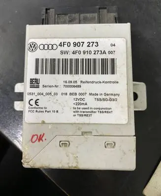 Audi A6 S6 C6 4F Other control units/modules 4F0907273 700006489 0231004005