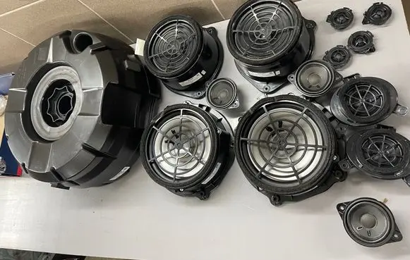 Audi Q7 4L Audio system kit 4L0035382B 4L0035415B