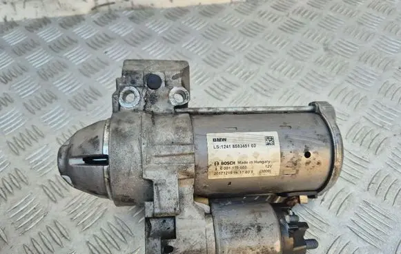 BMW 3 F30 F35 F31 Starter motor 8583451 12418583451 0001179003