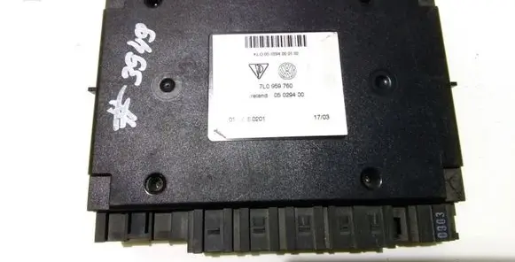 Volkswagen Touareg I Comfort/convenience module 7L0959760
