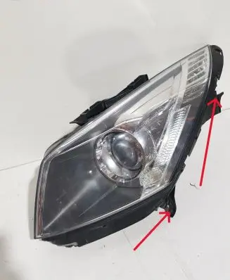 Citroen C6 Headlight/headlamp 9660983180