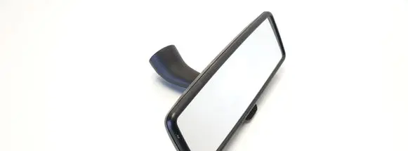 Volkswagen Sharan Rear view mirror (interior) 6N0857511A