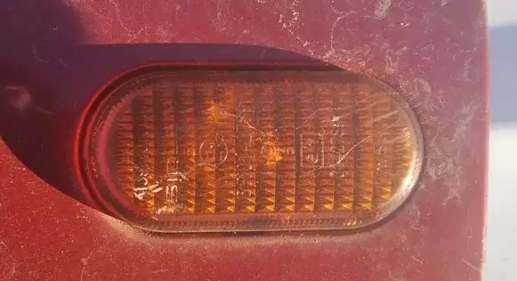 Renault Scenic I Front fender indicator light