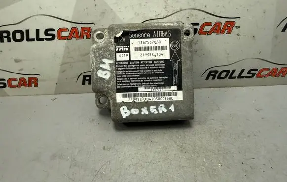 Peugeot Boxer Airbag control unit/module 1367537080 219953104
