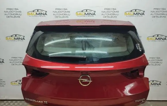 Opel Grandland X Tailgate/trunk/boot lid