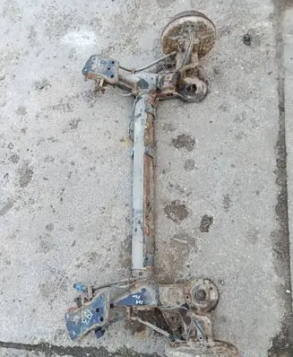Rear axle beam