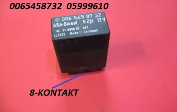 Mercedes-Benz 190 W201 Fuel pump relay 0065458732 05999610
