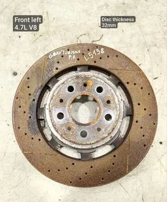 Maserati GranTurismo Front brake disc
