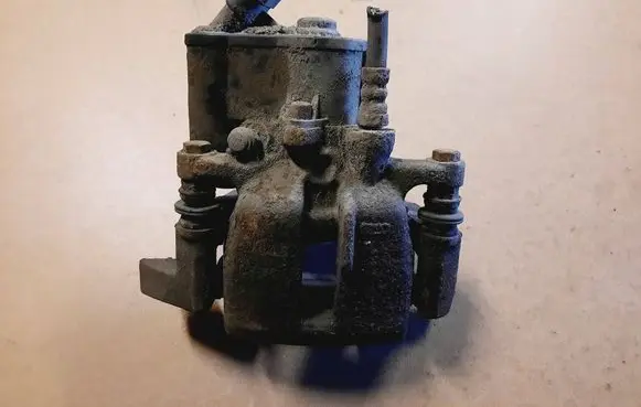 Audi A6 S6 C6 4F Rear brake caliper