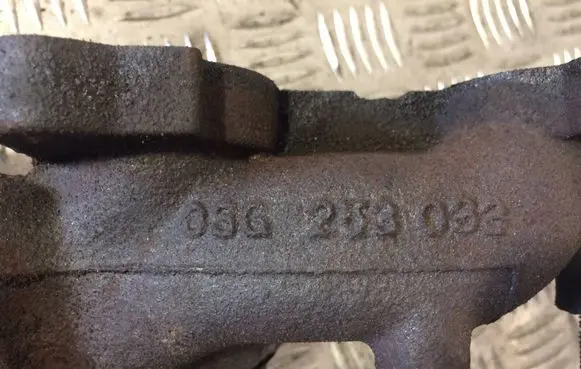 Audi A4 S4 B7 8E 8H Exhaust manifold 03G253033