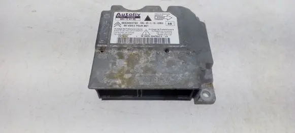 Citroen C4 I Airbag control unit/module 603726100 9653493780