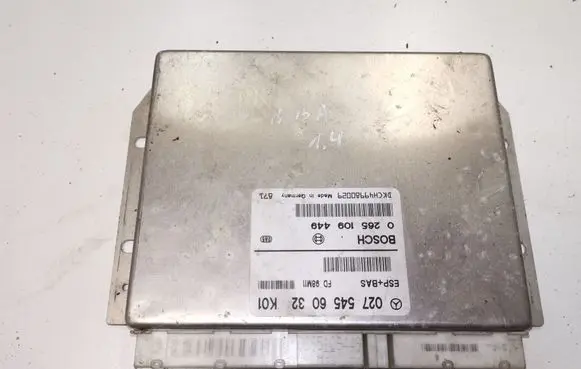Mercedes-Benz A W168 ABS control unit/module 0275456032 0265109449
