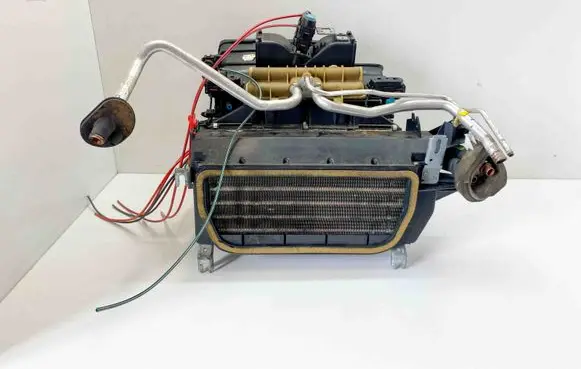 Interior heater climate box assembly
