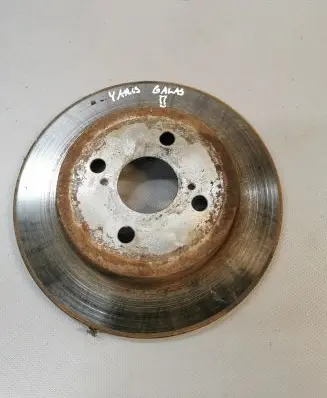 Toyota Yaris Rear brake disc