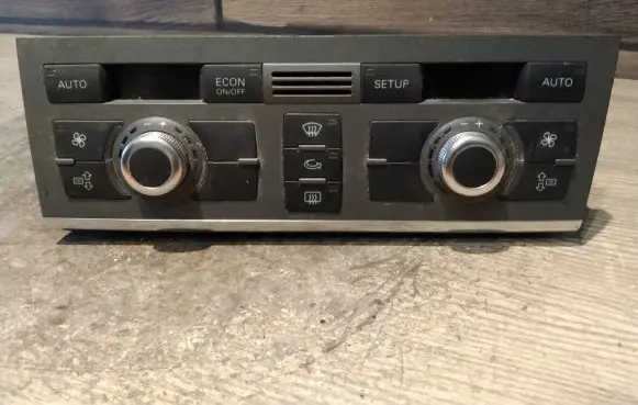 Audi A6 S6 C6 4F Climate control unit 4F2820043H 5HB00883315