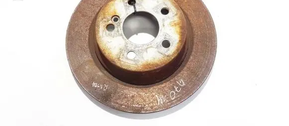 Mercedes-Benz CLS C219 Rear brake disc ventiliuojamas