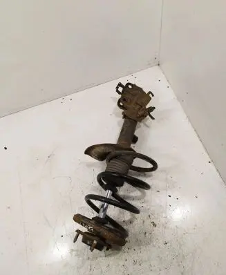 Front shock absorber with coil spring