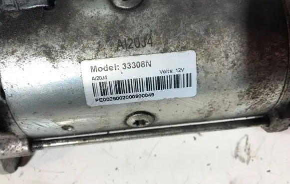 Renault Trafic II (X83) Starter motor 33308N PE0029007600900049