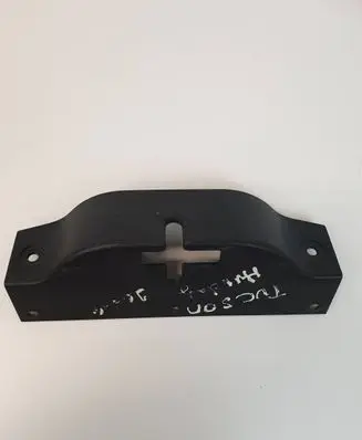 Engine bonnet/hood lock trim molding