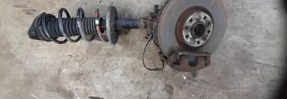 Peugeot 308 Front shock absorber with coil spring MCPHERSON