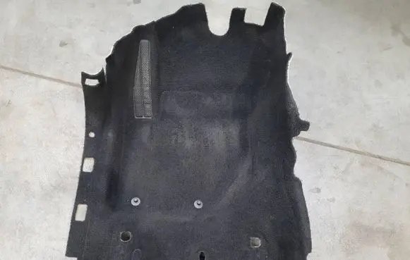 Volvo V40 Rear floor carpet liner 25615020