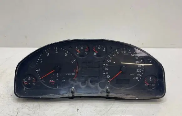 Audi A6 S6 C5 4B Speedometer (instrument cluster) 4B0919860A TD250049 008AUZ8Z0