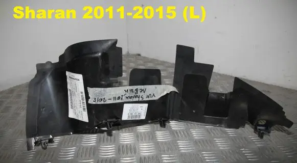 Volkswagen PASSAT B8 Radiator support slam panel 7N0121283A