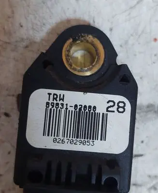 Toyota Auris 150 Airbag deployment crash/impact sensor 8983102080 0267029053