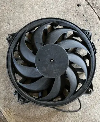 Peugeot 807 Electric radiator cooling fan 9635466180