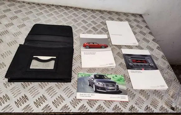 Audi A3 S3 A3 Sportback 8P Owners service history hand book 