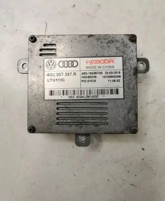 Audi A3 S3 8V Headlight ballast module Xenon 4G0907397R H03A5G4 LTM111C