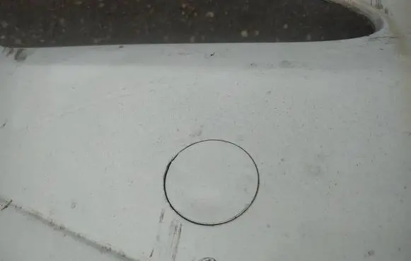 Opel Corsa D Front tow hook cap/cover 