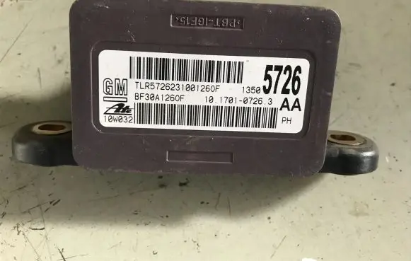 Opel Insignia A ESP acceleration yaw rate sensor 13505726