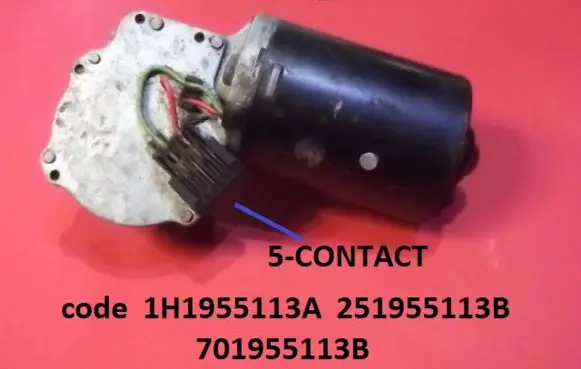 Volkswagen Caddy Wiper motor 1H1955113A 251955113B