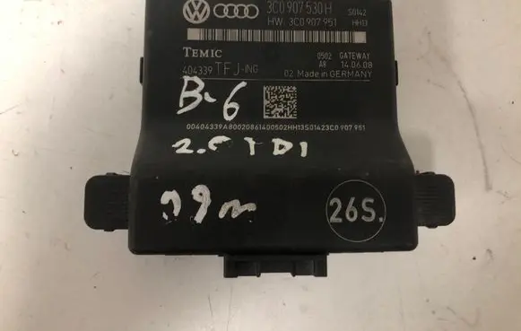 Volkswagen PASSAT B6 Gateway control module 3C0907530H