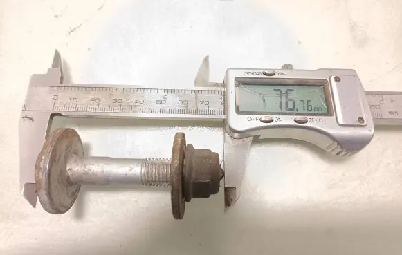 Audi A4 S4 B8 8K Rear suspension camber bolt 