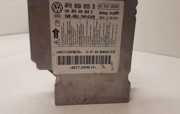 Audi A6 S6 C6 4F Airbag control unit/module 4F0959655B 4F0910655E 5WK43416