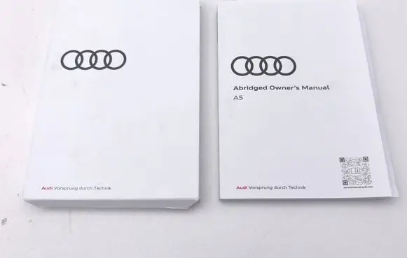 Audi A5 User manual 8B1012820AF