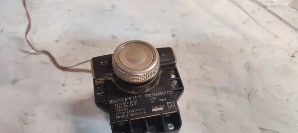 Mercedes-Benz E C207 W207 Multifunctional control switch/knob A2128702951 A2049020501 A2128703251