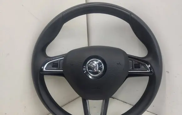 Skoda Superb B8 (3V) Steering wheel 3V0419091L 3V0880201H