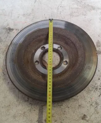 Ford Mustang VI Rear brake disc