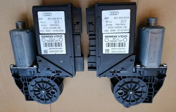Audi A2 Rear door window regulator motor