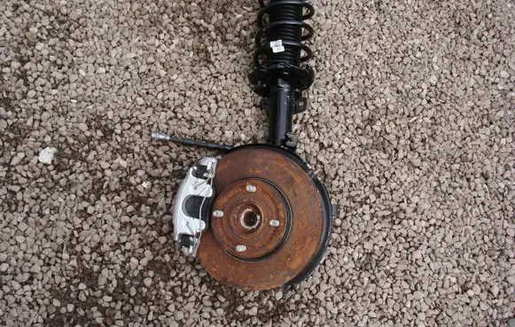 Ford Fiesta Front wheel hub spindle knuckle H1BC-18K001-AD