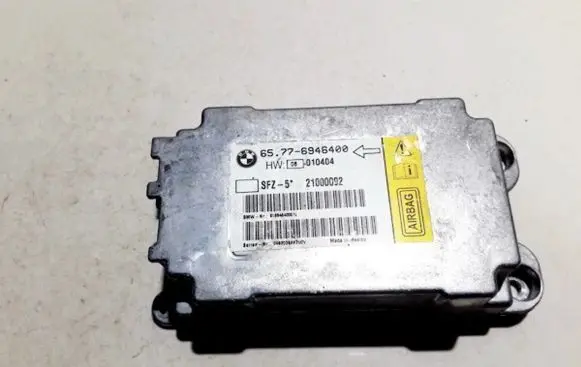 BMW 5 E60 E61 Airbag control unit/module 65776946400 010404