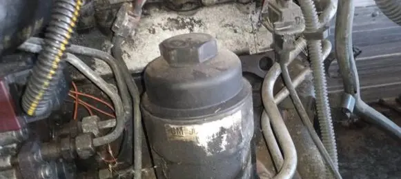Opel Astra G Oil filter cover 