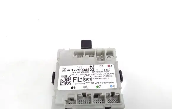 Mercedes-Benz A W177 Door control unit/module A1779008503 A1779013502 A1779028305