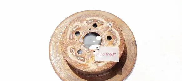 Toyota Avensis T250 Rear brake disc neventiliuojamas