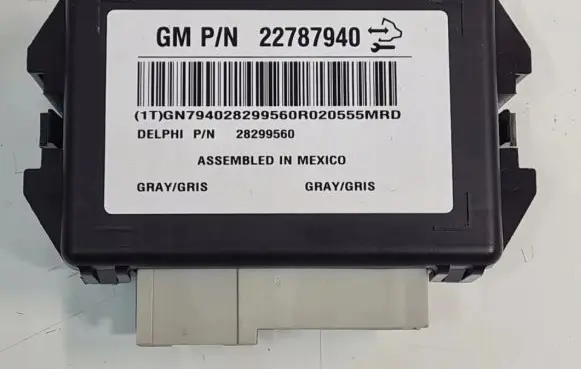 Opel Antara Trunk lid opening control unit 